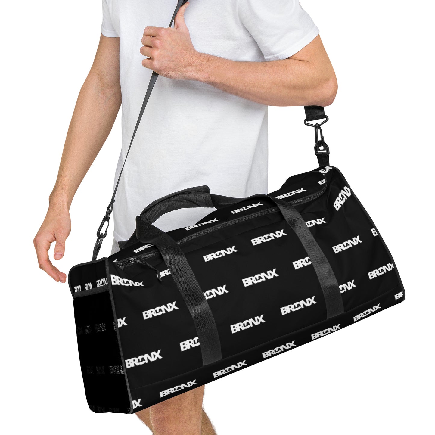LaBronx Logo (Blk) Textile Duffle bag