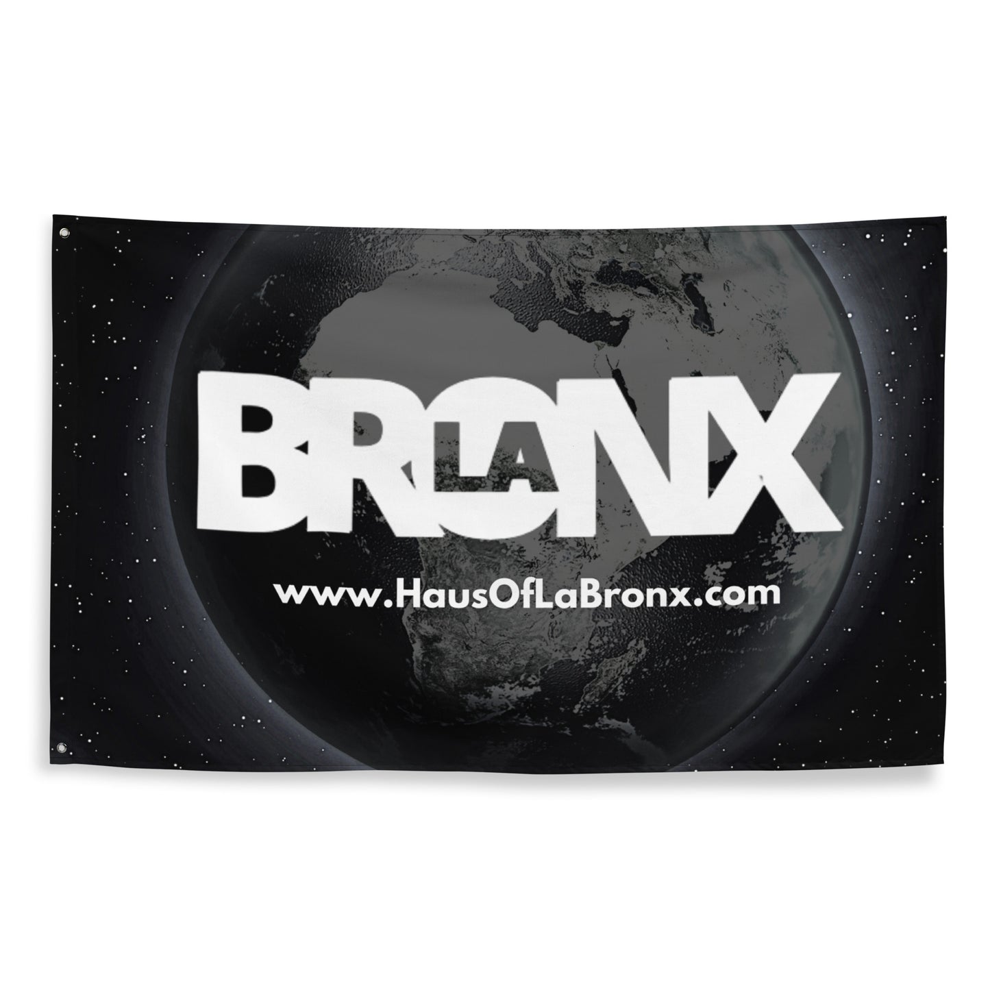 LaBronx World Graphic Flag