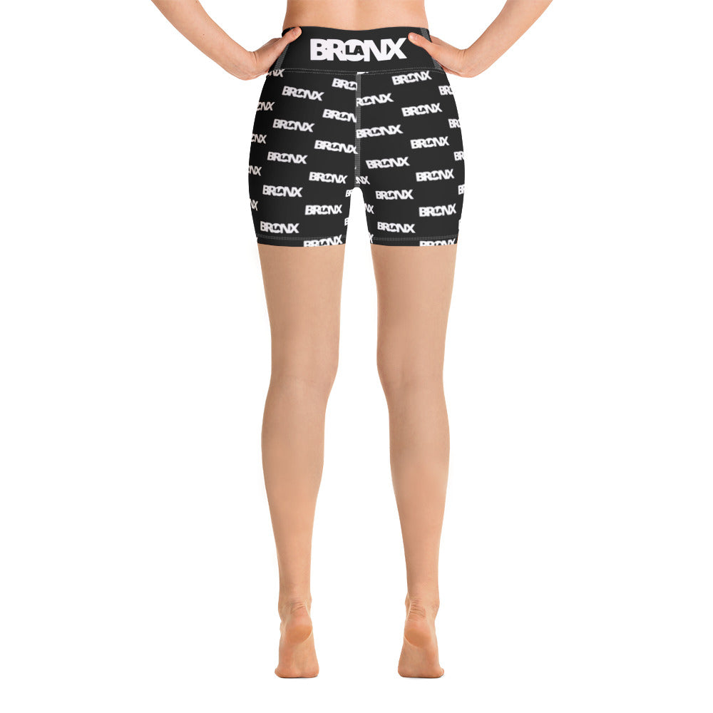 LaBronx Logo (Textile) Yoga Shorts