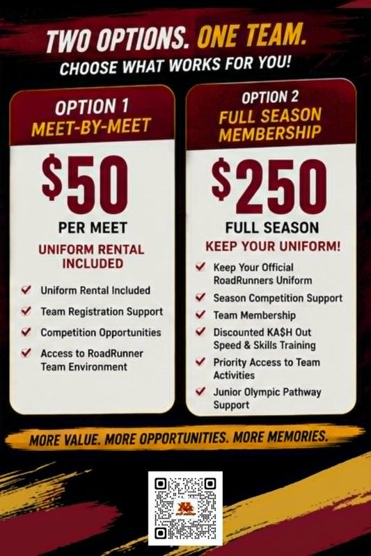MINNESOTA ROADRUNNERS - Team Registration
