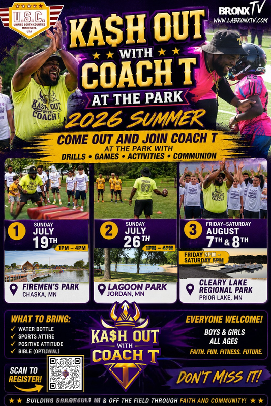 KA$HOUT with Coach T at the PARK