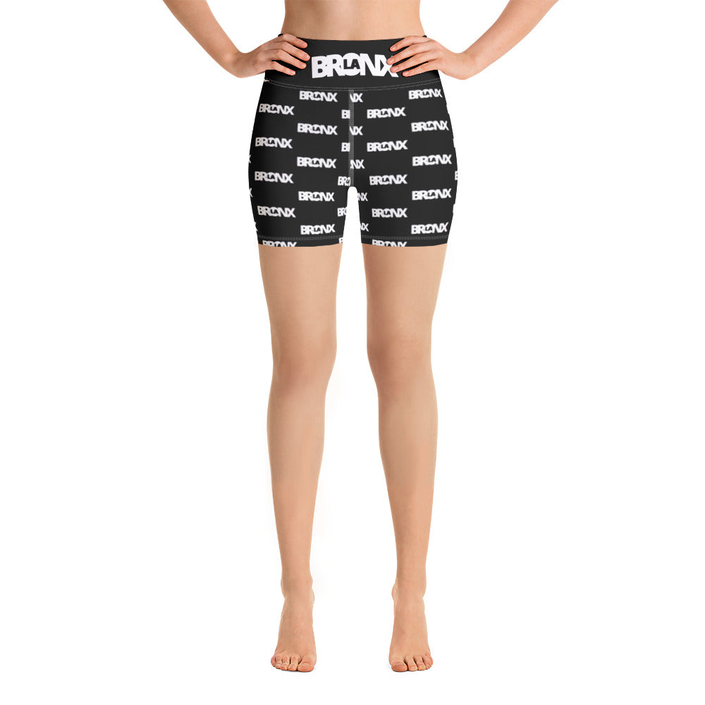 LaBronx Logo (Textile) Yoga Shorts